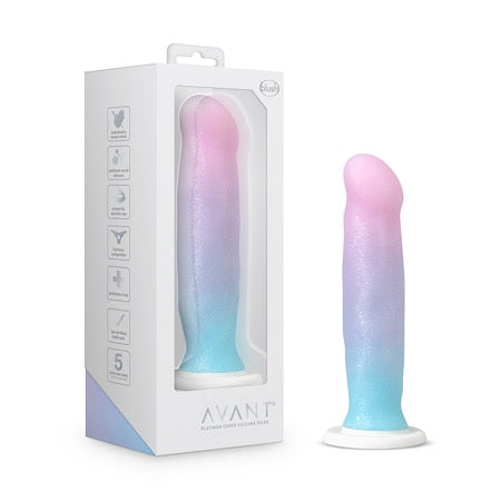 Avant D17 Lucky 8 in. Silicone Dildo-0