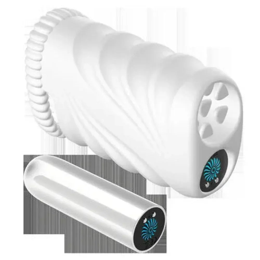 10 Mode Cordless Masturbator for Men Soft Vibrating Cock Sleeve for Prolonged Erection-5