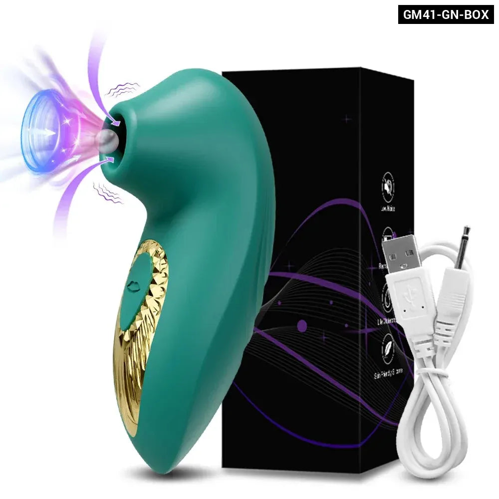 10 Modes Clit Sucker Vibrator Female Masturbator Nipple Stimulator-11