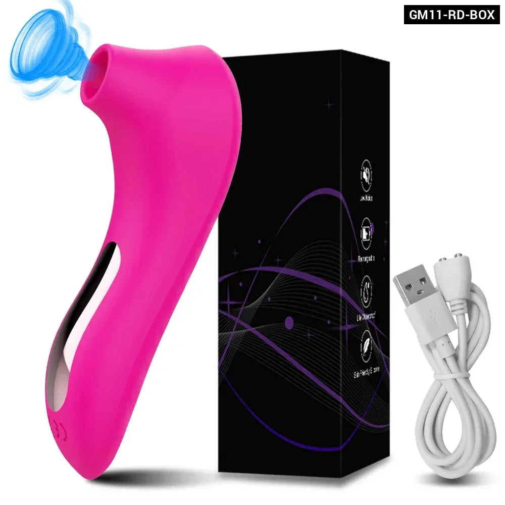 10 Modes Clit Sucker Vibrator Female Masturbator Nipple Stimulator-12