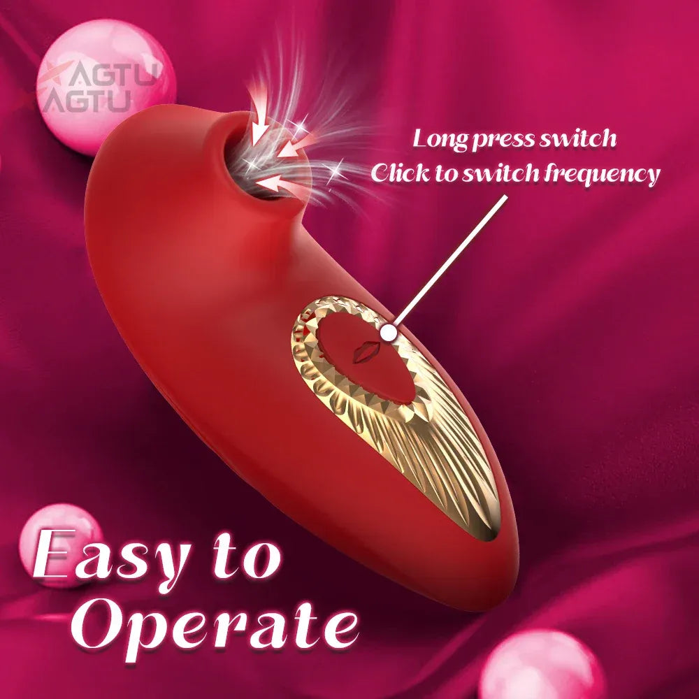 10 Modes Clit Sucker Vibrator Female Masturbator Nipple Stimulator-2