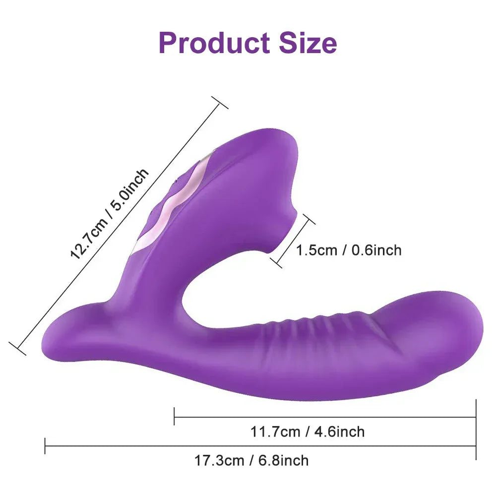 10 Speed Clitoral Suction Vibrator for G Spot Stimulation Female Masturbation-2
