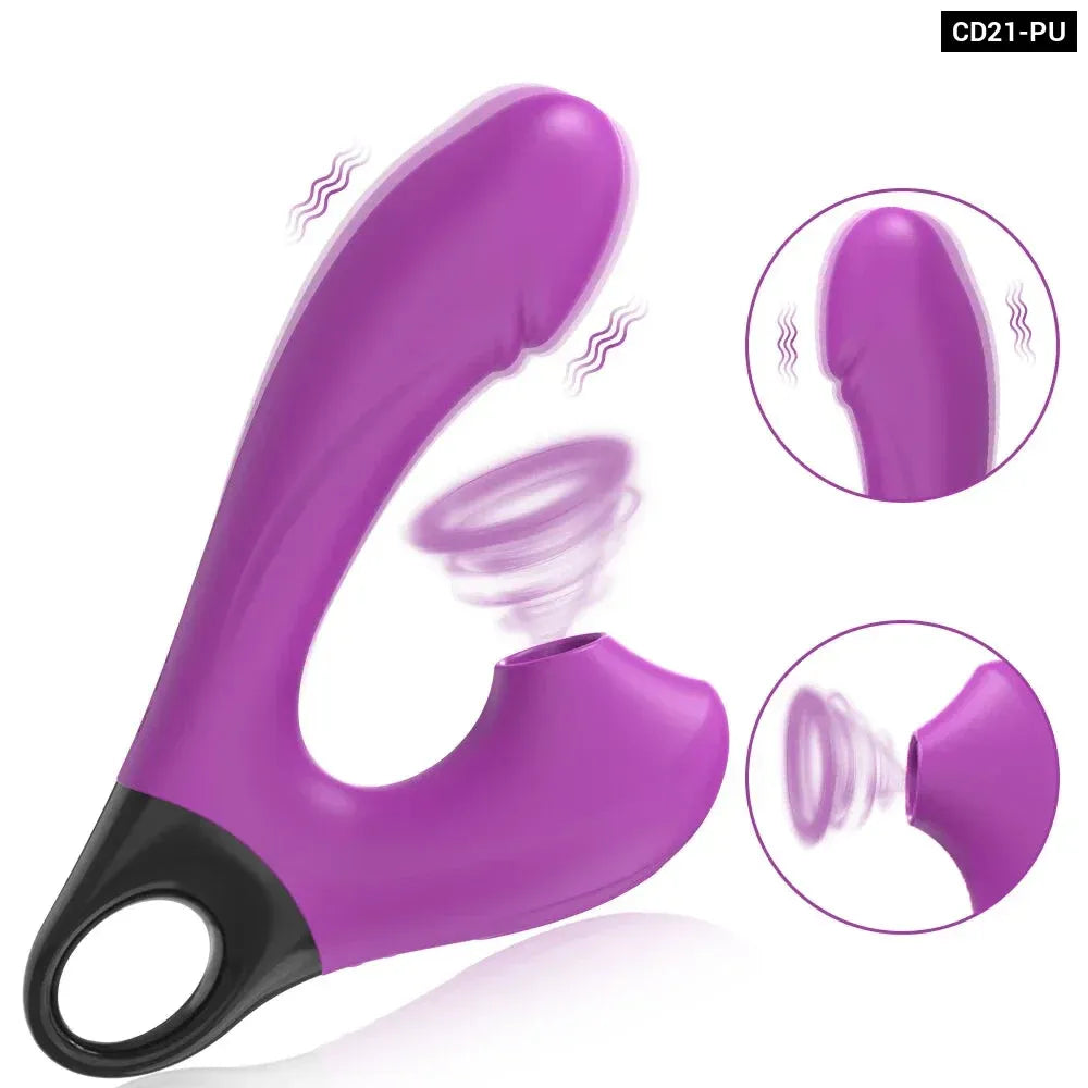 10 Speed Clitoral Suction Vibrator for G Spot Stimulation Female Masturbation-7