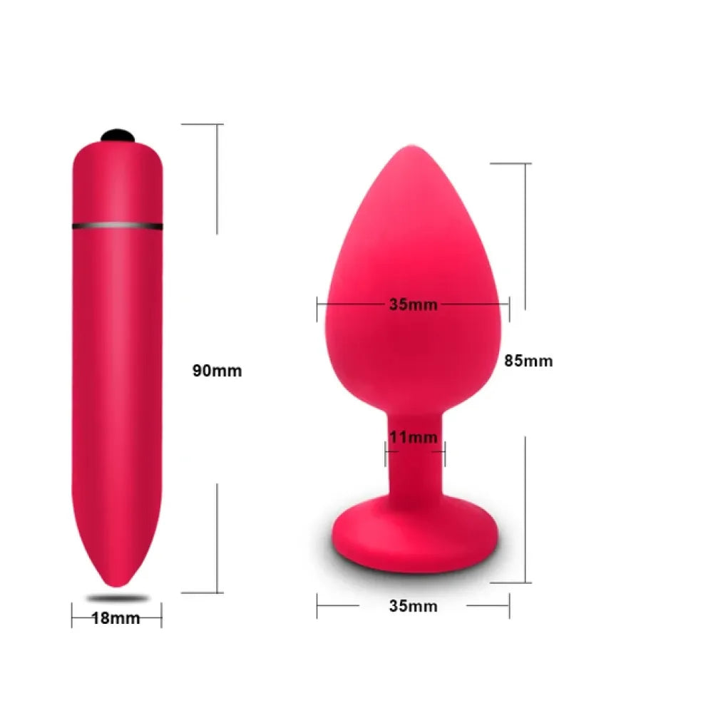 10-Speed Mini Bullet Vibrator for Women-5