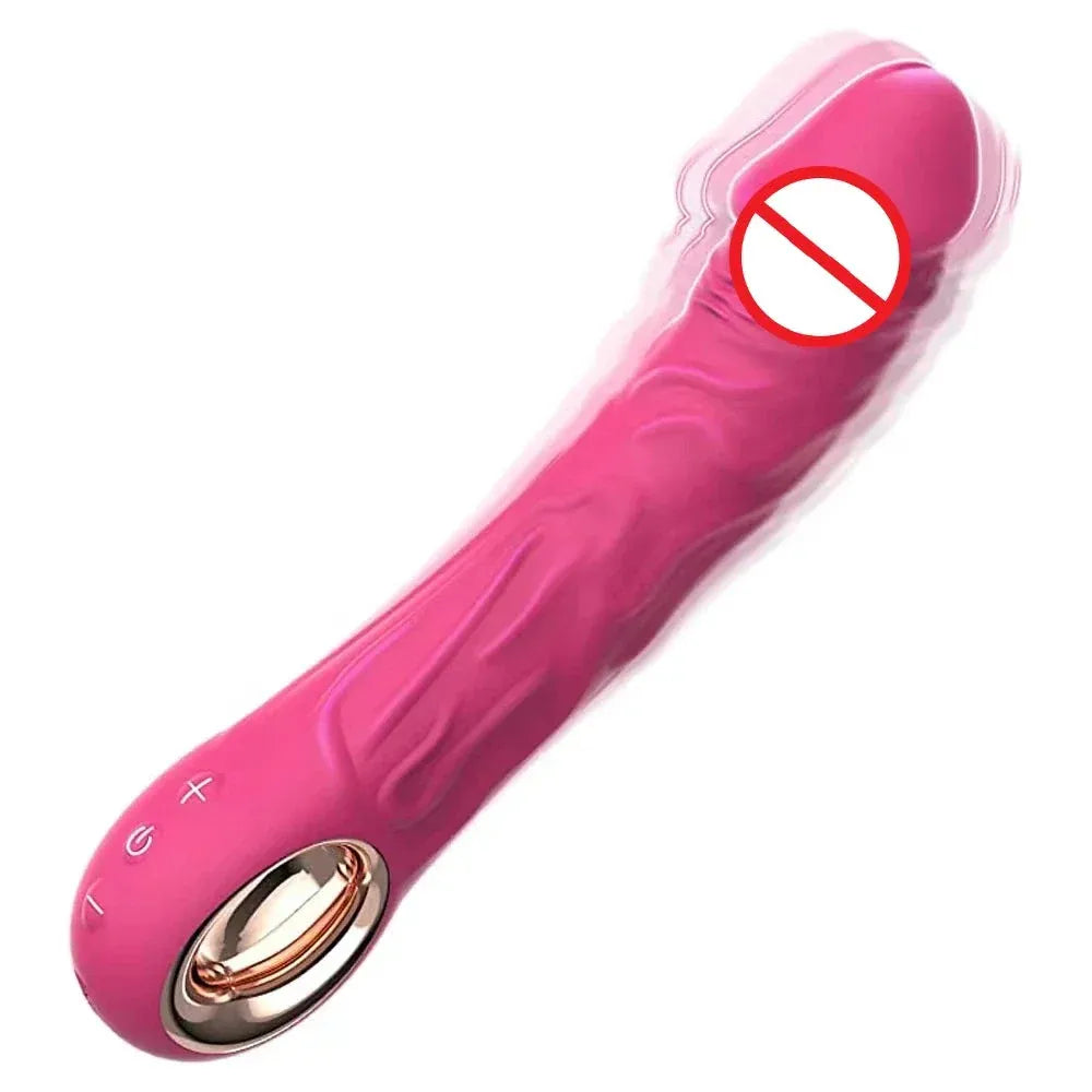 10 Speed Silicone Dildo Vibrator for Women-0