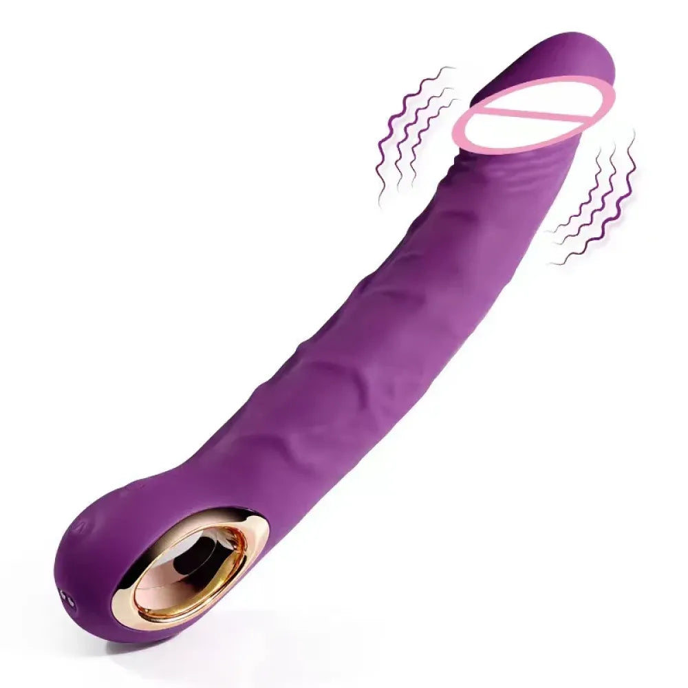 10 Speed Silicone Dildo Vibrator for Women-7