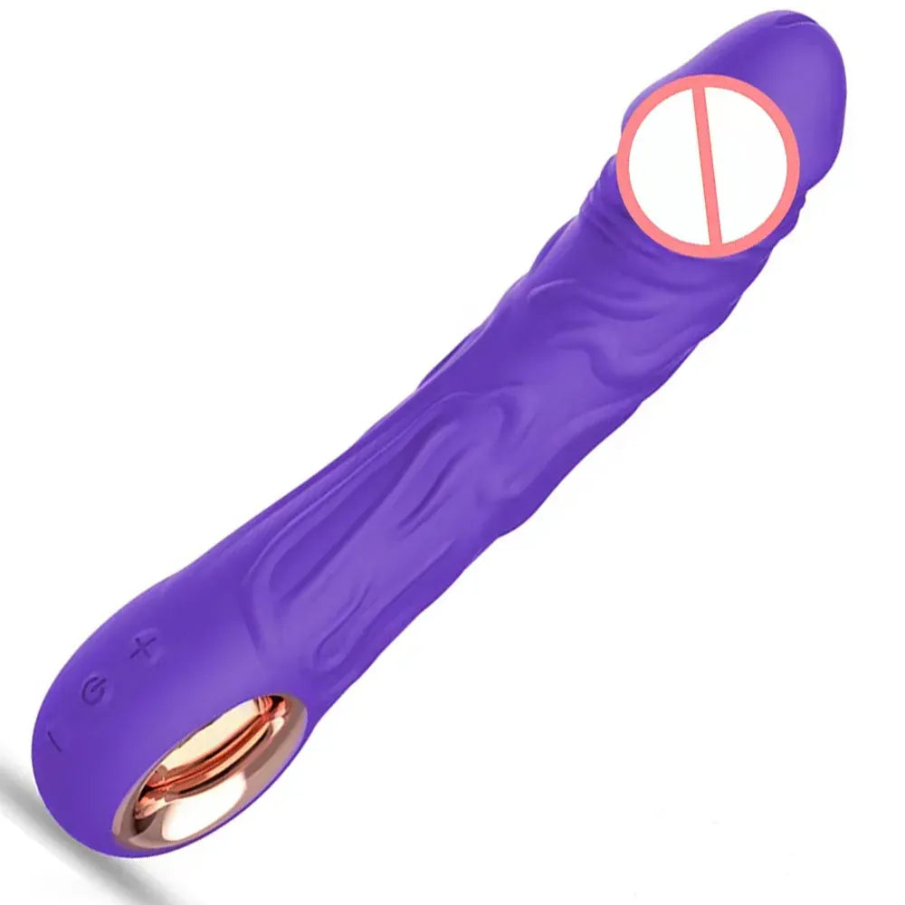 10 Speed Silicone Dildo Vibrator for Women-5