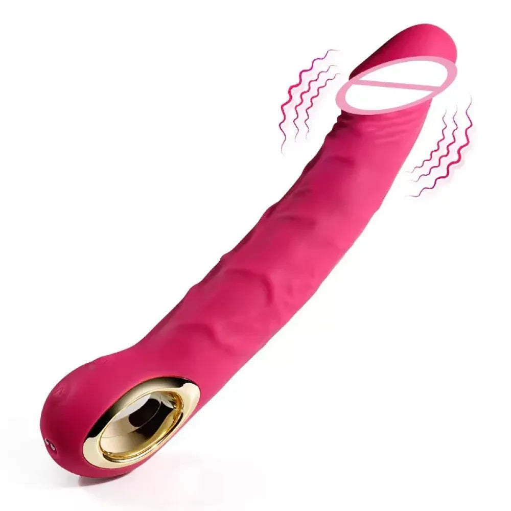10 Speed Silicone Dildo Vibrator for Women-8