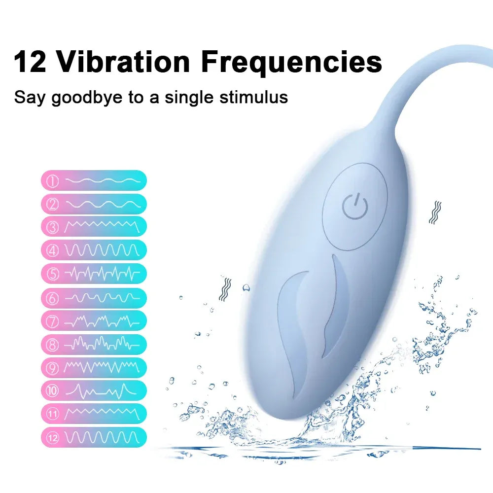 10-Speed Wireless Vibrating Egg for Vaginal & Anal Stimulation-4