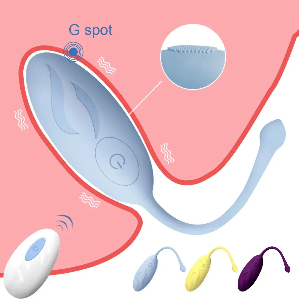 10-Speed Wireless Vibrating Egg for Vaginal & Anal Stimulation-1
