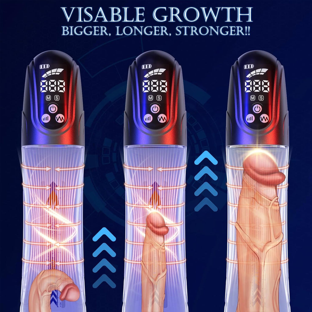 2-in-1 Suction & Pressure Penis Pump – Automatic Male Enhancer-4