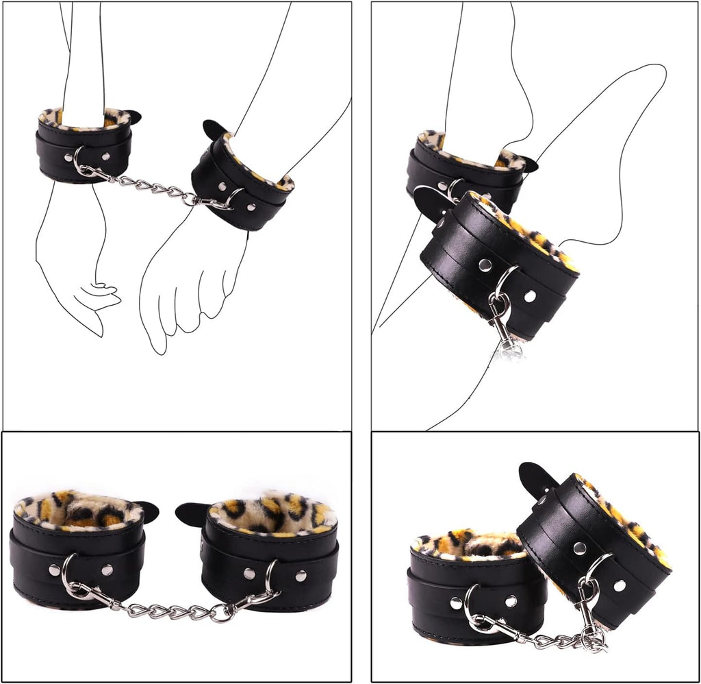 30-Piece Complete BDSM Sex Play Kit-3