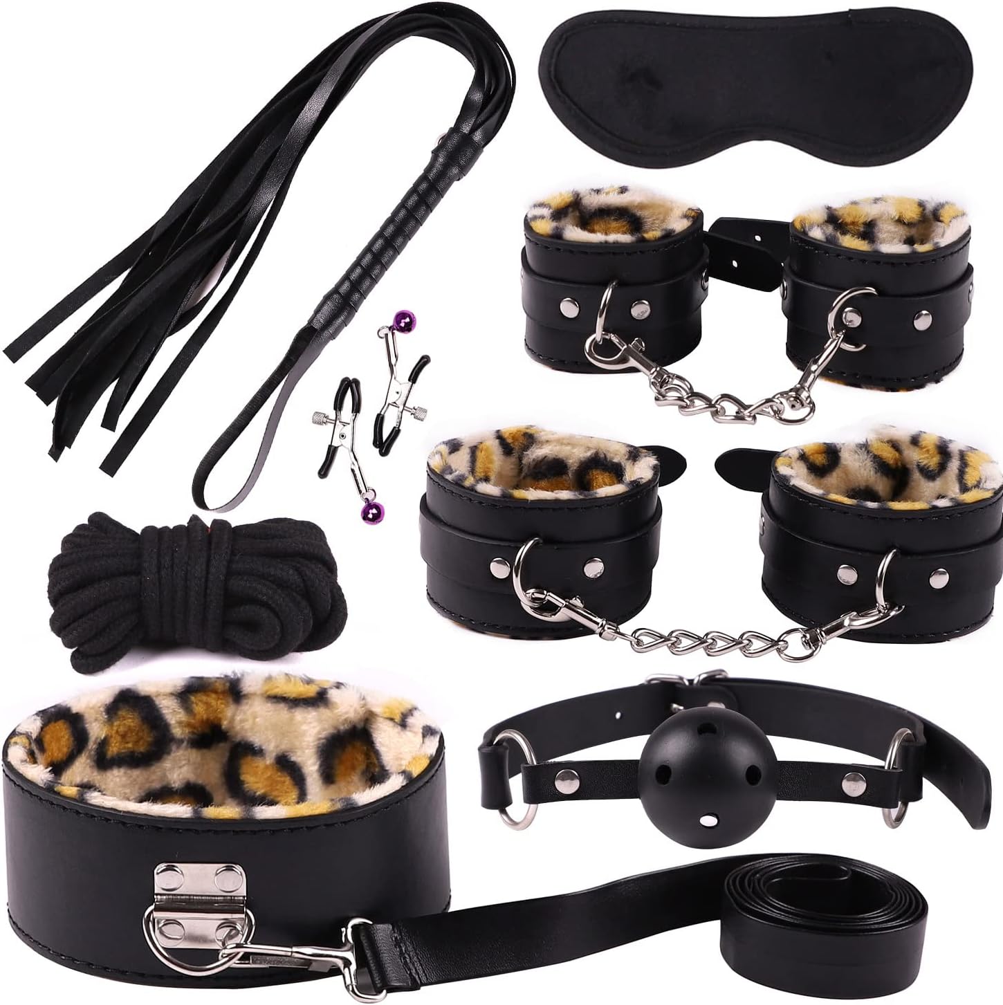 30-Piece Complete BDSM Sex Play Kit-1