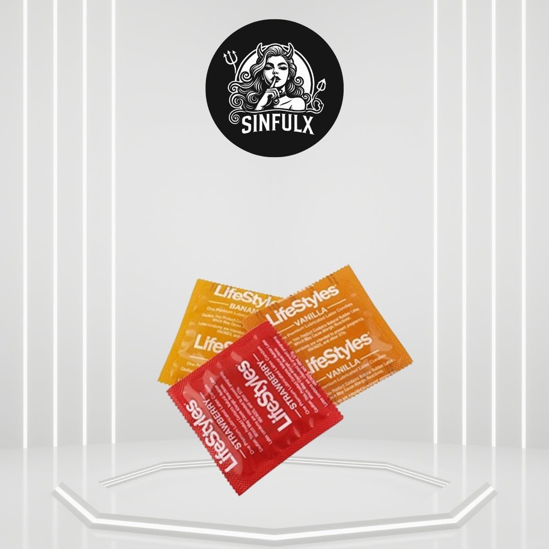 Assorted Flavors Latex Condoms - 24 Pack-0