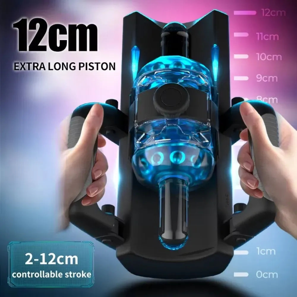 12cm Automatic Thrusting Vagina Masturbator Powerful High Speed-2