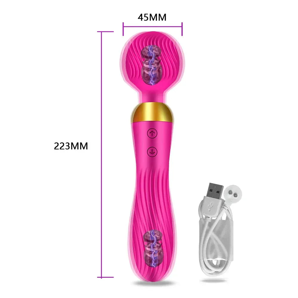 18-Speed Dual Motor G-Spot Vibrator for Women-10