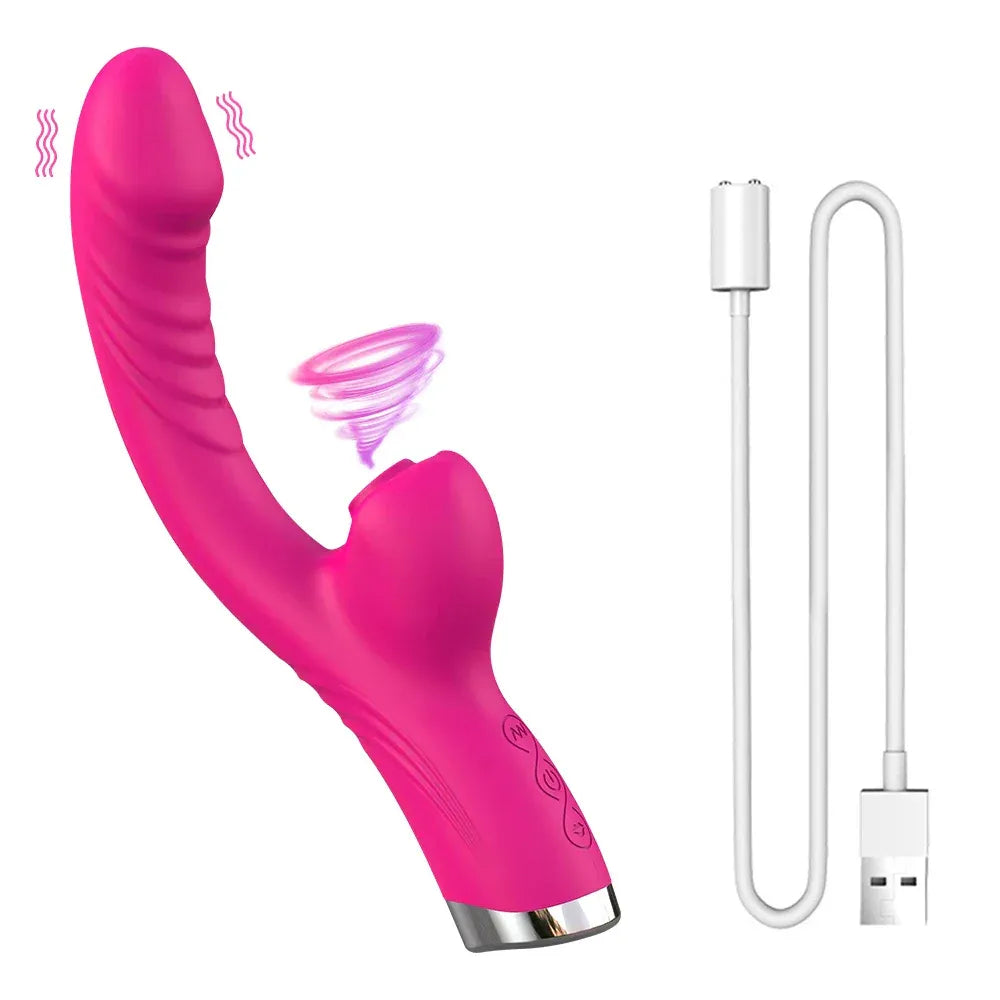 2 In 1 Clit Sucker G Spot Stimulator-8