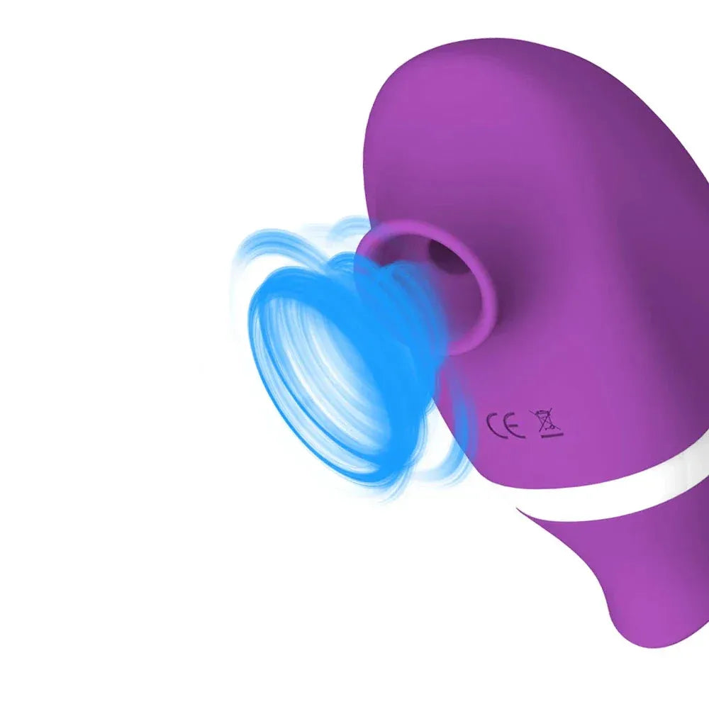 2-in-1 Clit Sucker & Vibrator for Double Stimulation-0