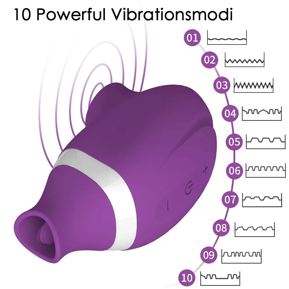 2-in-1 Clit Sucker & Vibrator for Double Stimulation-2
