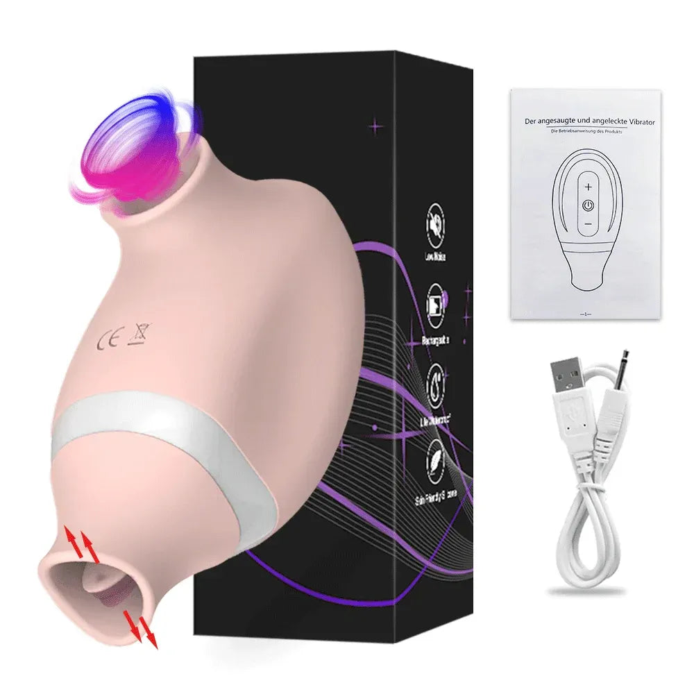 2-in-1 Clit Sucker & Vibrator for Double Stimulation-10
