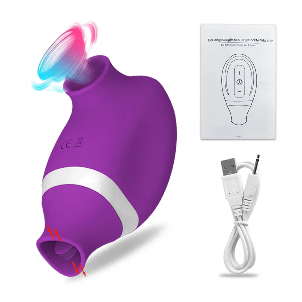 2-in-1 Clit Sucker & Vibrator for Double Stimulation-6