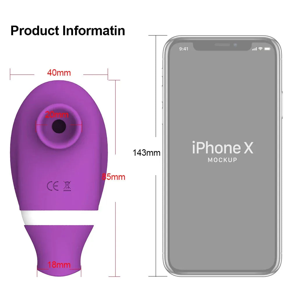 2-in-1 Clit Sucker & Vibrator for Double Stimulation-4