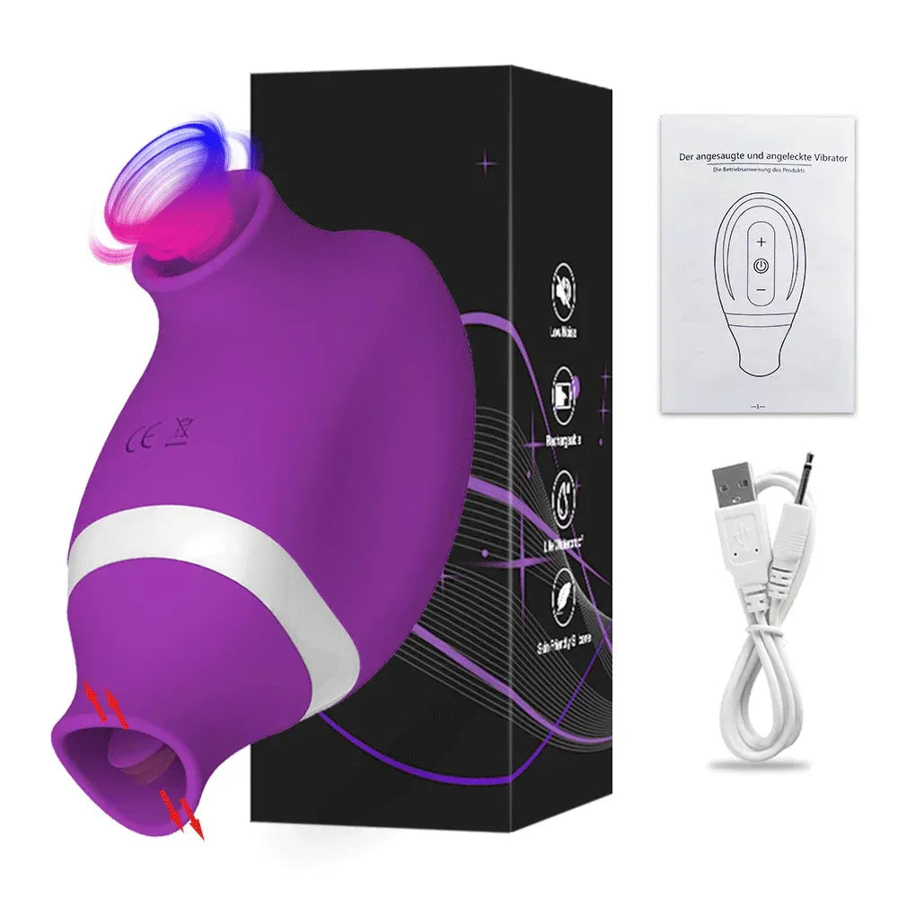 2-in-1 Clit Sucker & Vibrator for Double Stimulation-7