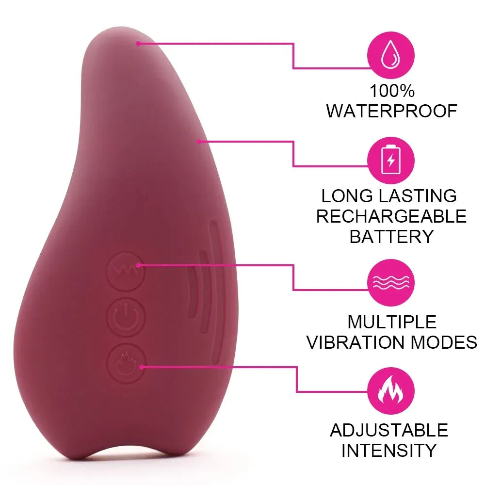 2 In 1 Lactation Massager For Breastfeeding Heat & Vibration Soft & Adjustable-1