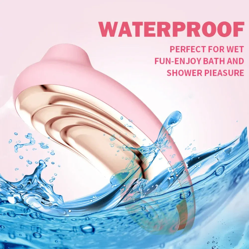 2 In 1 Suction Vibration Toy for Women Clit Nipple Stimulator-4