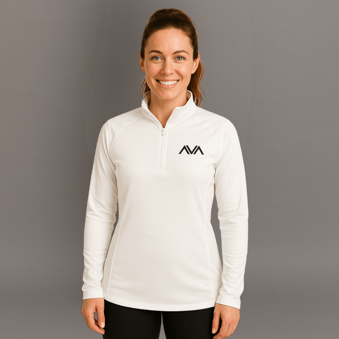 AE Ladies Performance Quarter-Zip Pullover-0