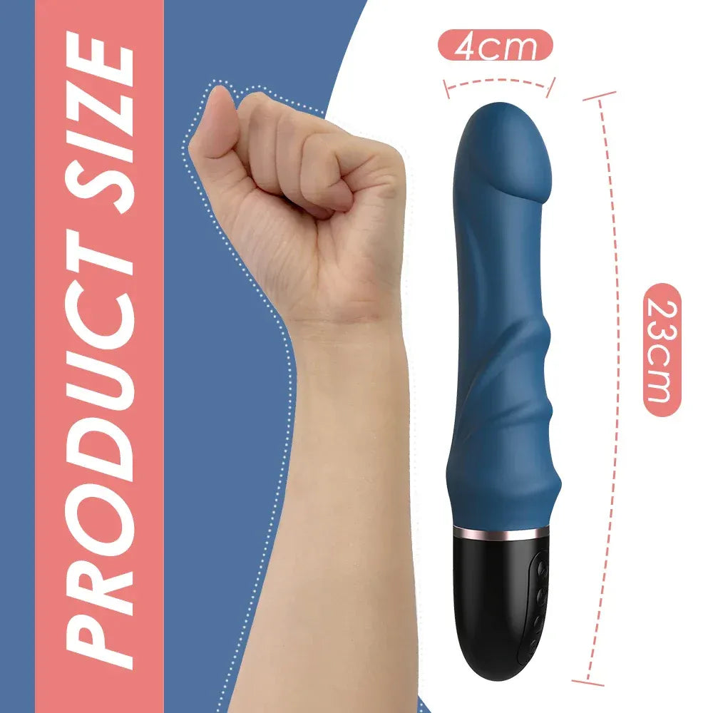 23Cm G Spot Vibrator For Women Powerful Dildo-1