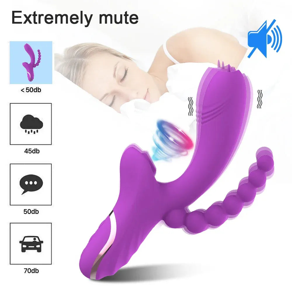 3-in-1 Clit Sucker & Vagina Stimulator for Women-3