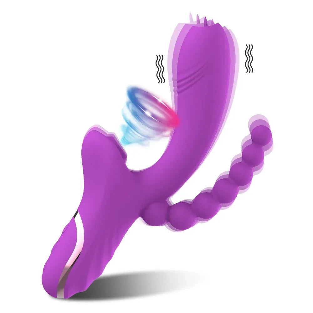 3-in-1 Clit Sucker & Vagina Stimulator for Women-5