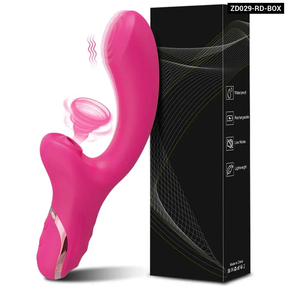 3 In 1 Clit Sucking Vibrator for Women G Spot Vagina Anal Stimulation Female Masturbator-6