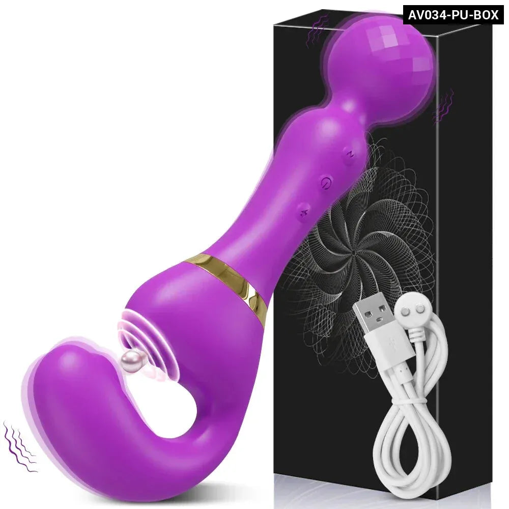 3 In 1 Vagina Vibrator for Women G Spot Nipples Stimulation-7