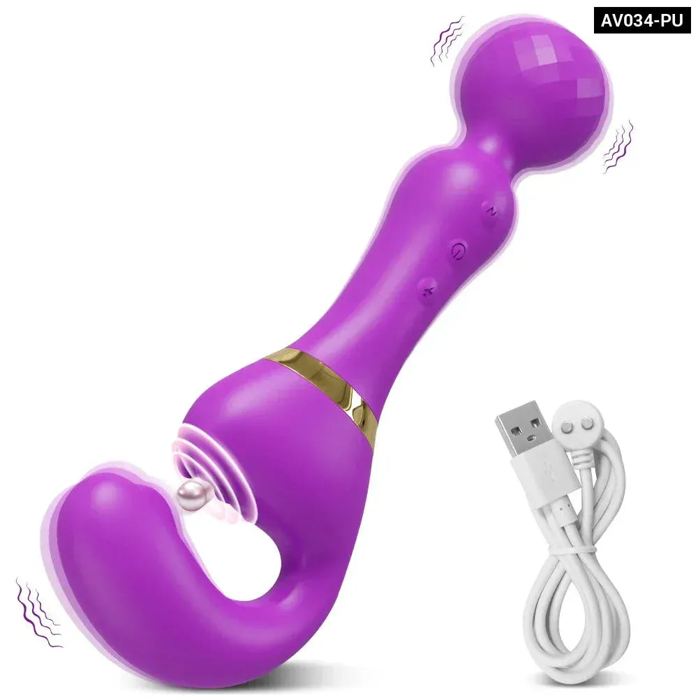 3 In 1 Vagina Vibrator for Women G Spot Nipples Stimulation-13