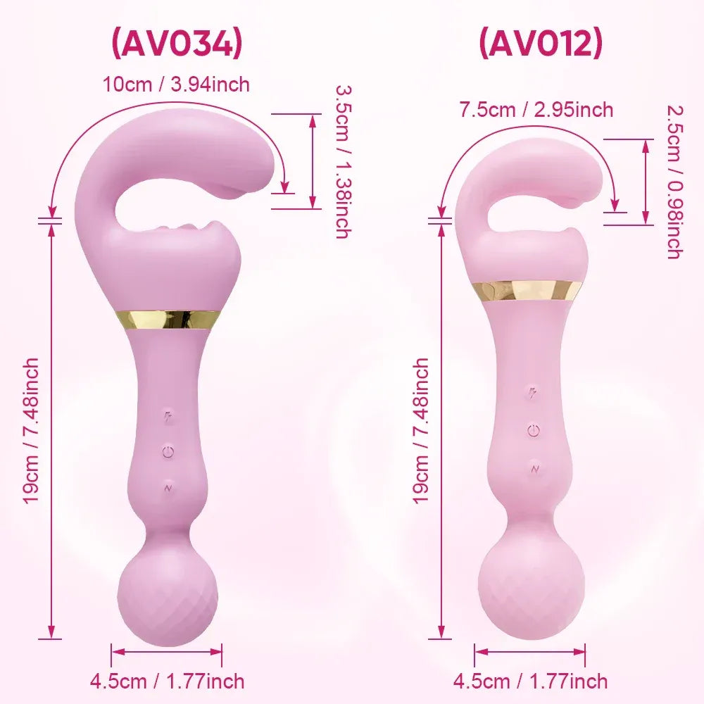 3 In 1 Vagina Vibrator for Women G Spot Nipples Stimulation-4