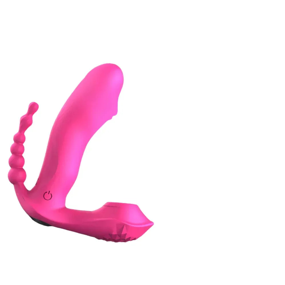3 In 1 Wearable Vibrator For Ucking Anal Clitoral Stimulation-0