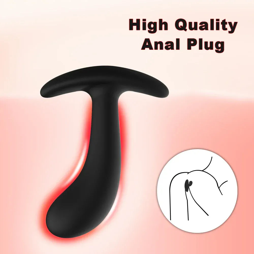 3-Piece Silicone Anal Plug Set for Anal Play-2