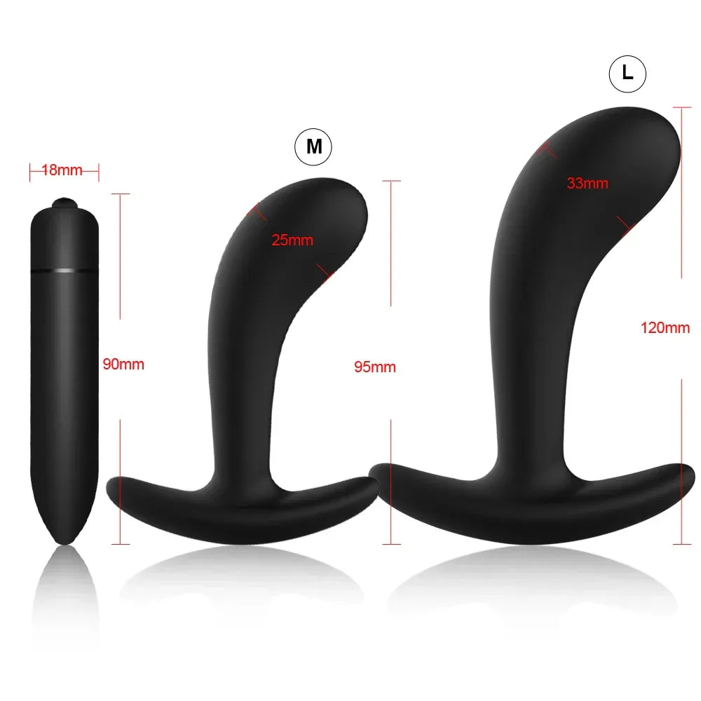 3-Piece Silicone Anal Plug Set for Anal Play-11