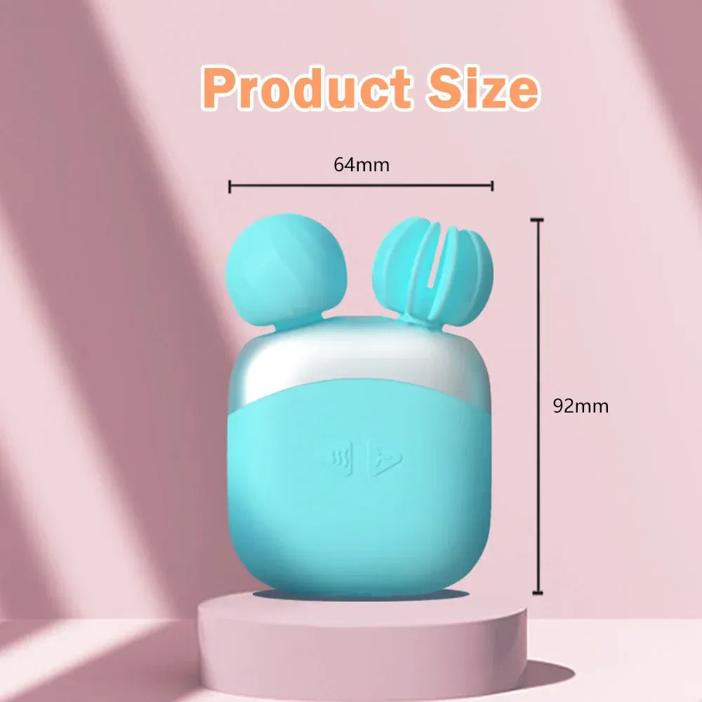 360 Rotating Clit Vibrator for Women G Spot Stimulation Massager Invisible Butterfly-2