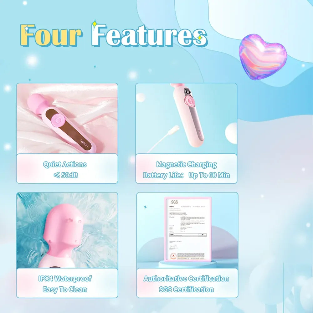 56 Vibration Modes Dildo Vibrator For Women-4