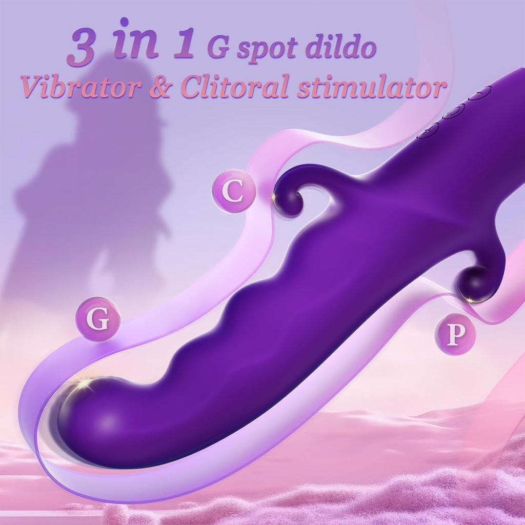 AuroraNest Triple Stimulation Vibrator-1