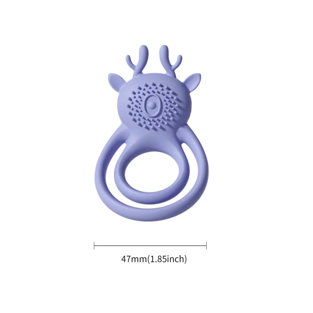 7 Mode Double Penetration Cock Ring For Men-5