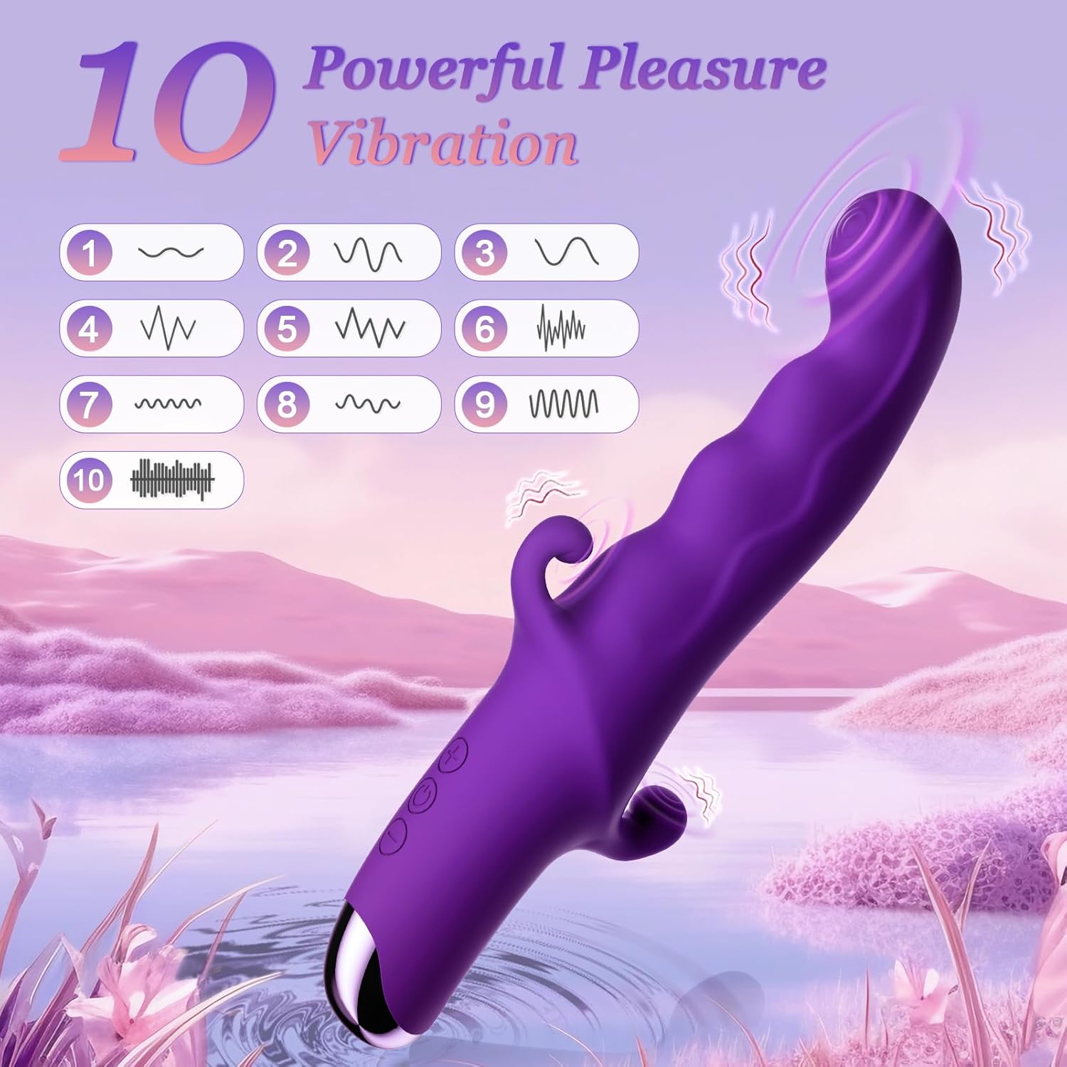 AuroraNest Triple Stimulation Vibrator-2