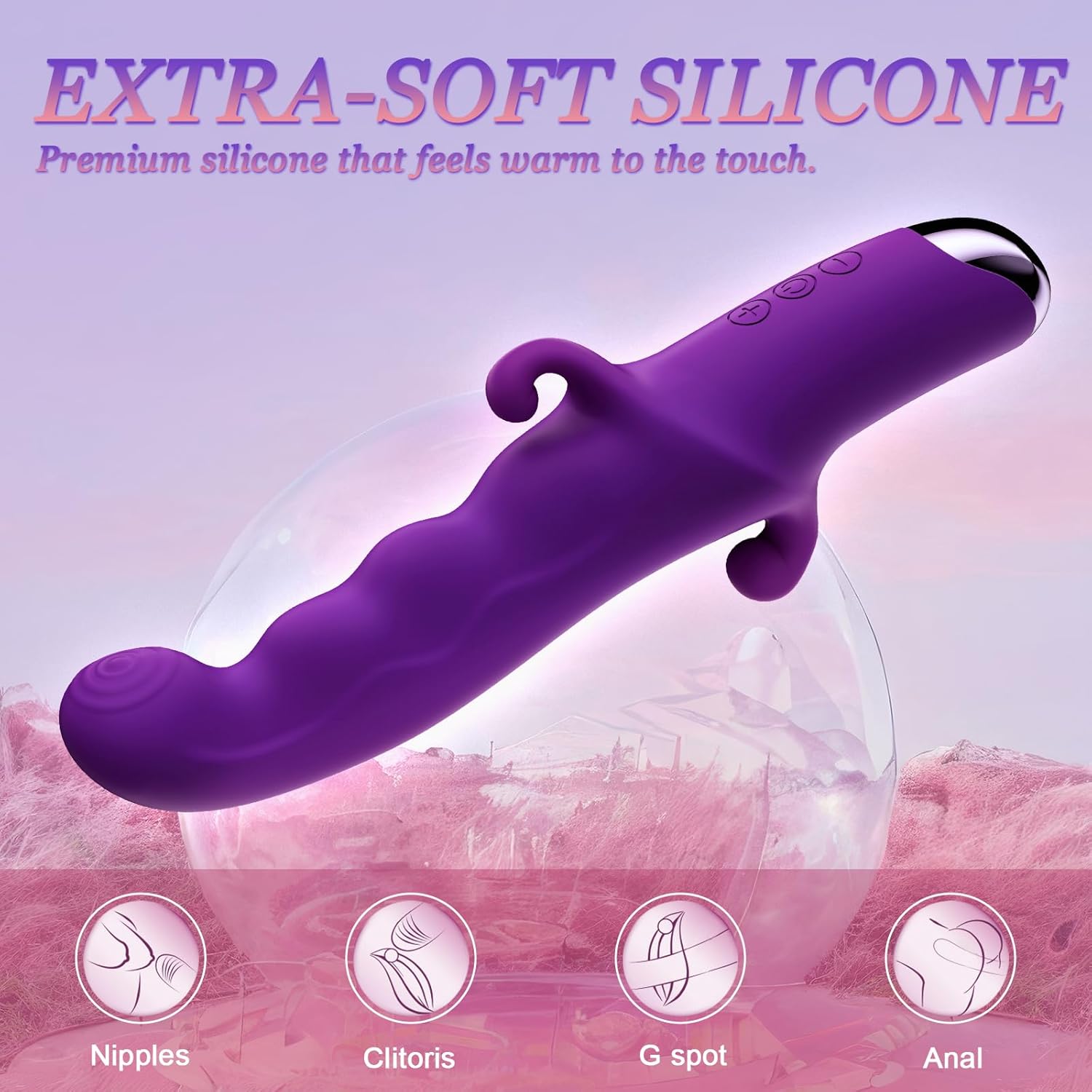 AuroraNest Triple Stimulation Vibrator-3