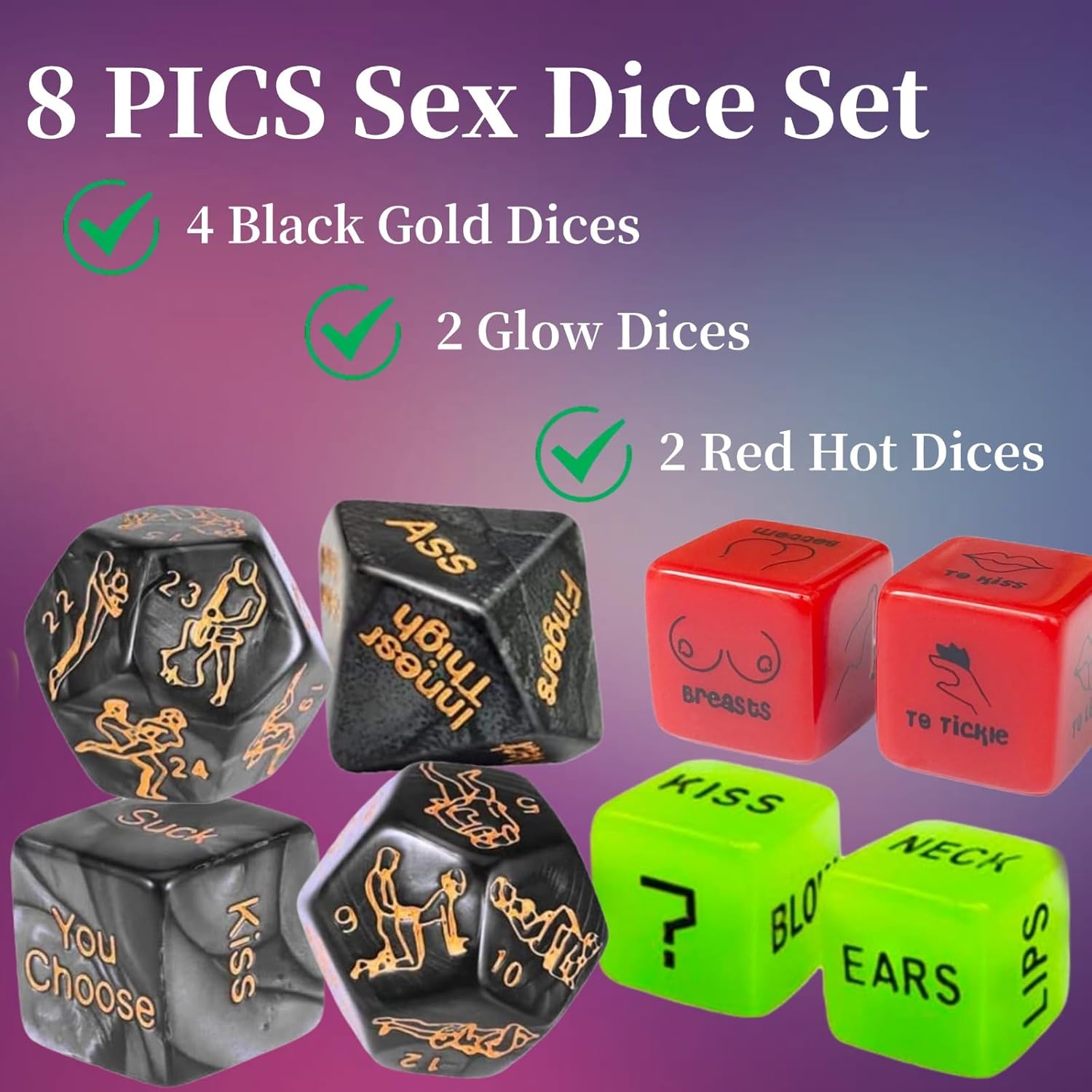 24 Positions Sex Game Dice-1