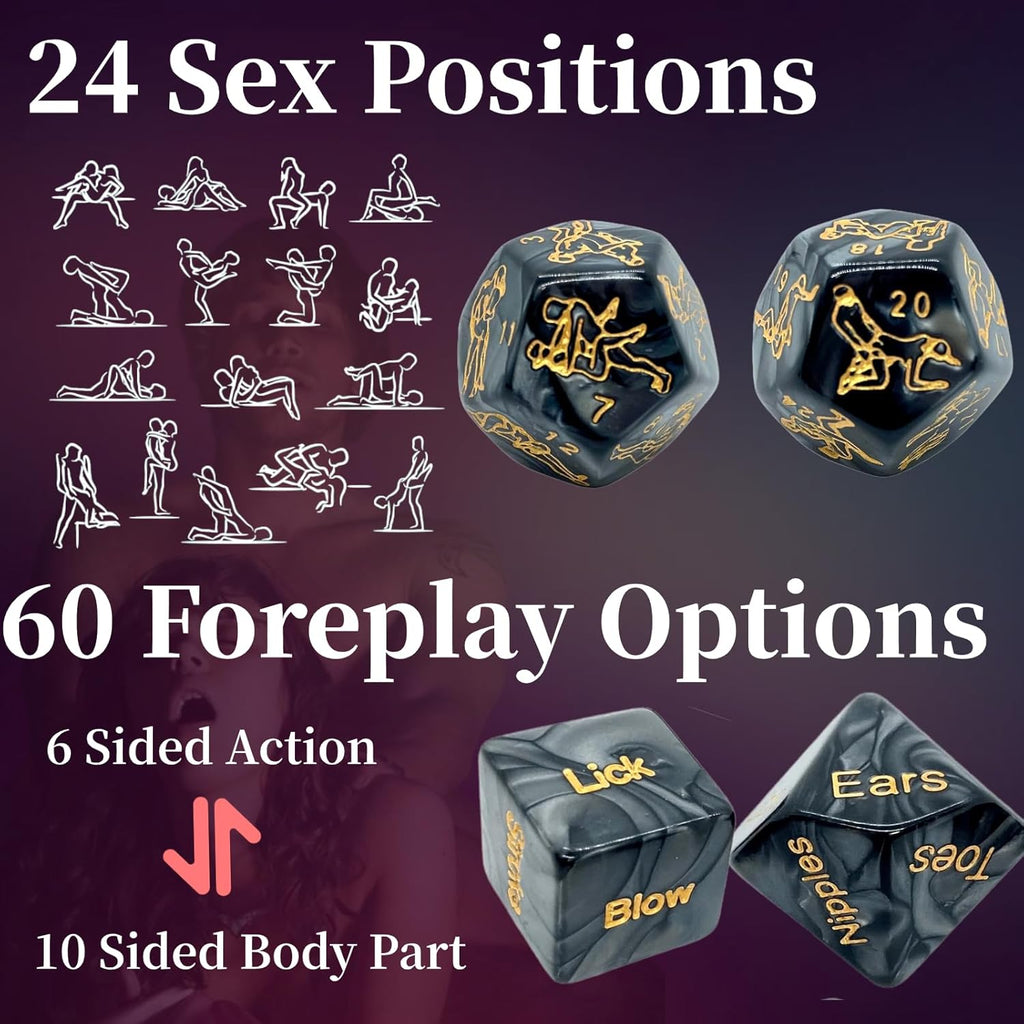 24 Positions Sex Game Dice-2