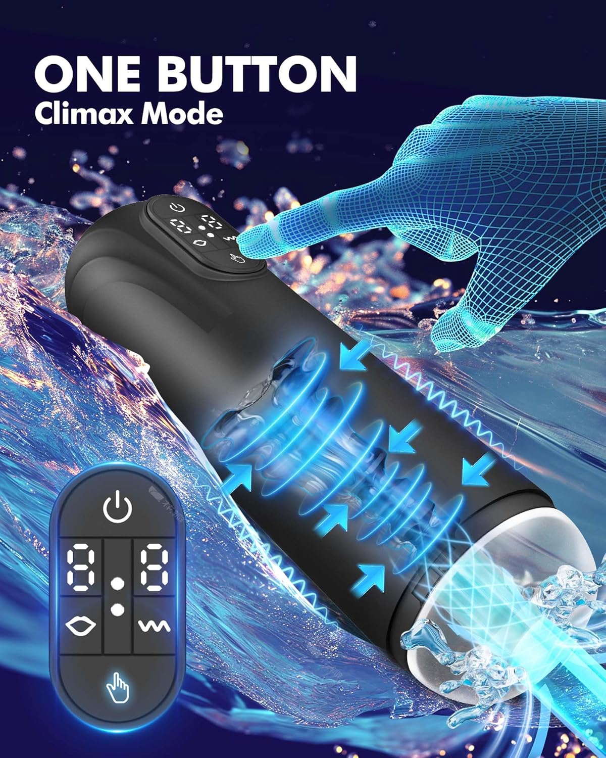 AlphaRipple Automatic Sucking Masturbator-2
