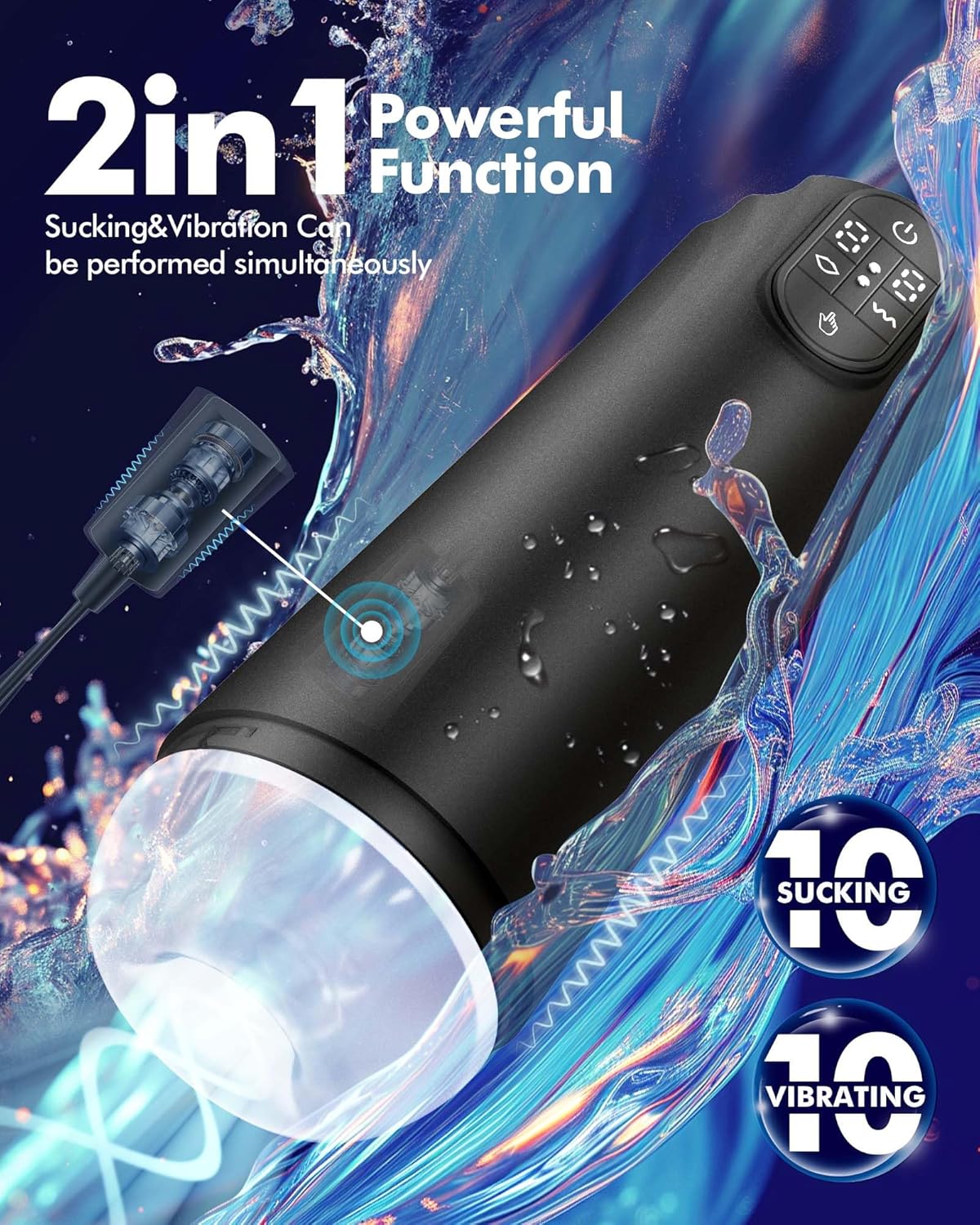 AlphaRipple Automatic Sucking Masturbator-1